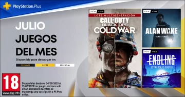 PlayStation Plus confirma tres juegos gratuitos para julio