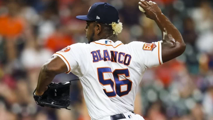 Ronel Blanco, lanzador de todas horas para Astros de Houston