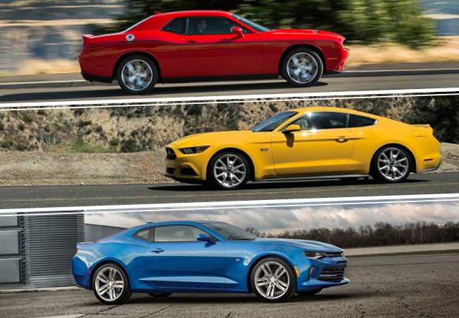 Ford vs Chevrolet vs Dodge ¿Quién tiene el mejor deportivo?