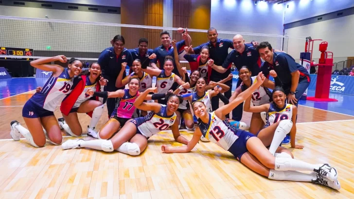 ¡Aplastante! Dominicana comienza con buen pie la defensa de su corona en Panamericano Sub-23 de Voleibol Femenino