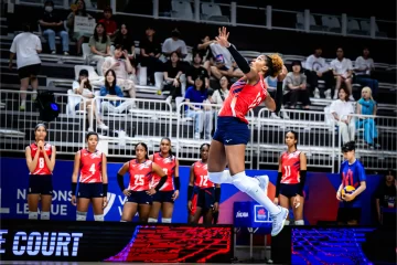 ¡Con broche de oro! Reinas del Caribe despachan a Serbia en la Liga de Naciones