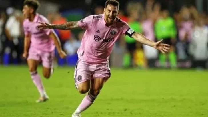 Messi y un golazo para la historia con el Inter Miami