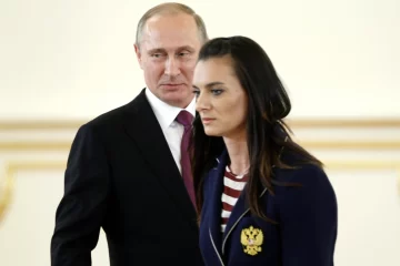 Campeona olímpica rusa Yelena Isinbayeva, afincada en España por conflicto bélico