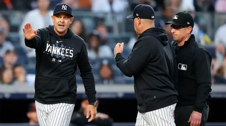 Aaron Boone, el favorito para ser el primer mánager despedido de MLB