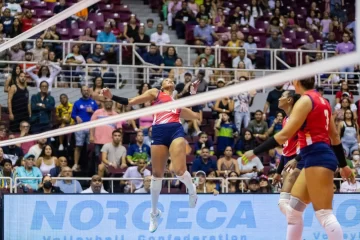 ¡Se rompió el encanto! Reinas del Caribe pierden con Puerto Rico en la Copa Panamericana de voleibol femenino
