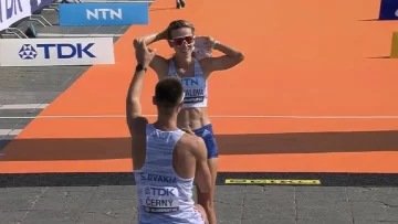 Amor en el Mundial de Atletismo: Son compañeros de carrera y ahora también de vida