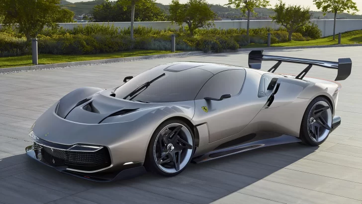 Ferrari presentó el super auto del futuro