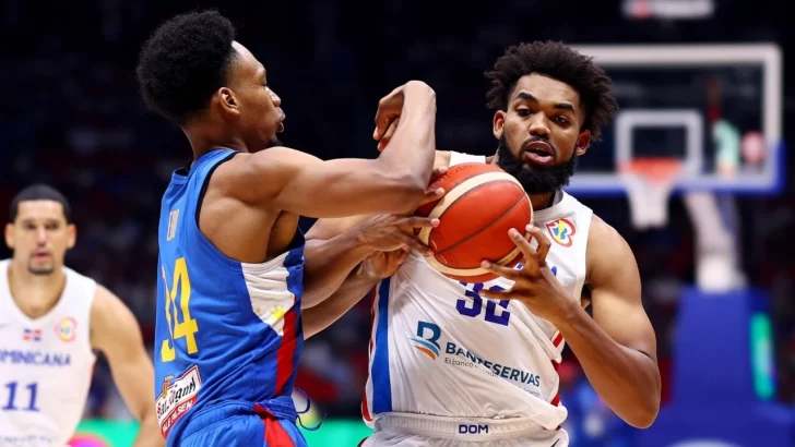 Karl Towns, Víctor Liz y Andrés Feliz guían a Dominicana en debut ante Filipinas en Mundial 2023