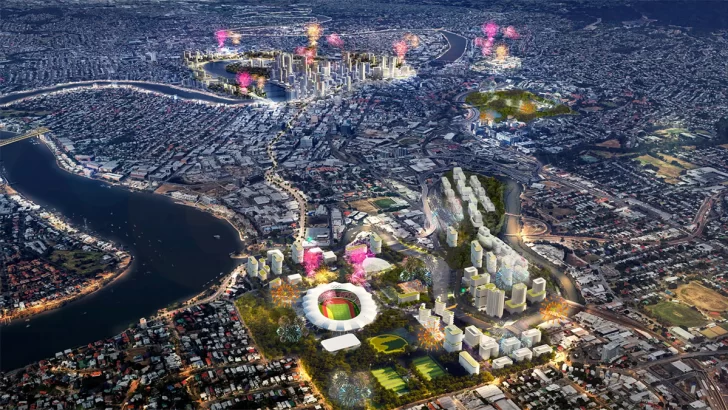 Começa a contagem regressiva: Brisbane comemora a marca de nove anos para  os Jogos Olímpicos de Verão de 2032