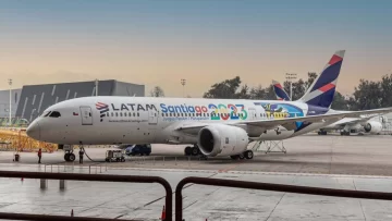 Conoce el avión oficial de los Juegos Panamericanos Santiago 2023