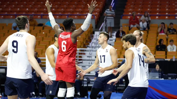 Estados Unidos vs Puerto Rico en vivo: horario y como ver el partido del Campeonato NORCECA de Voleibol Masculino