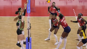 Reinas del Caribe se desquitan con México y están en semifinales del Campeonato NORCECA