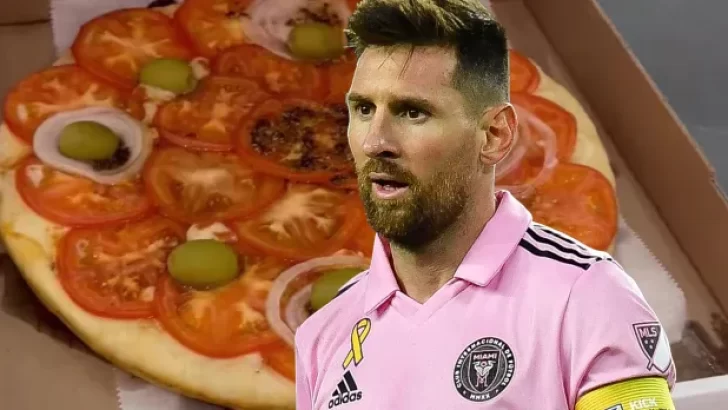 Atlanta United le dedico una pizza a Messi tras golear a Inter de Miami