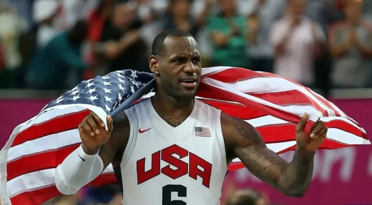 LeBron empezó a convencer a estrellas que se sumen a París 2024