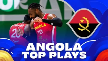 ¡Las mejores jugadas de Angola en la Copa Mundial de Baloncesto FIBA 2023!