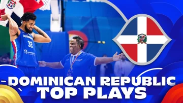 ¡Las mejores jugadas de República Dominicana en la Copa Mundial de Baloncesto FIBA 2023!