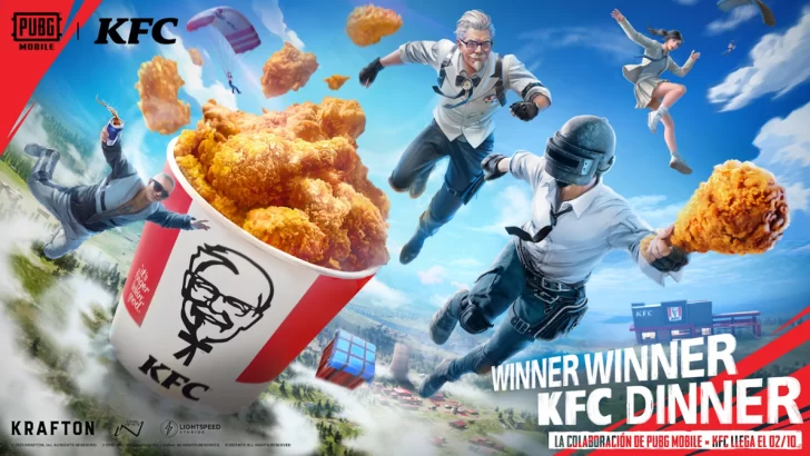 KFC y PUBG se unen en una emocionante colaboración