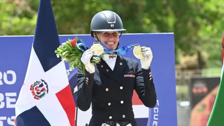 Yvonne Losos, la reina de la equitación que llevará la bandera en los Juegos Panamericanos 2023