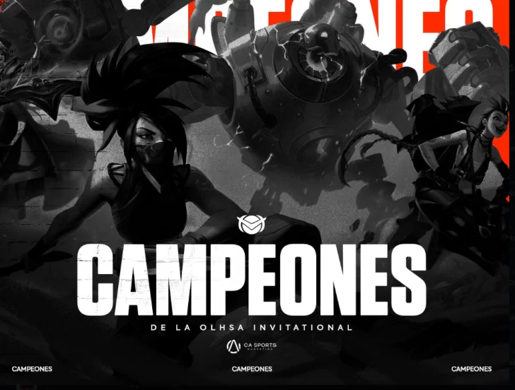 TMR Esports sale campeón del torneo invitacional OLHSA