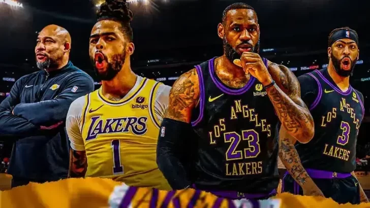 LeBron James y Anthony Davis elogiaron a D’Angelo Russell
