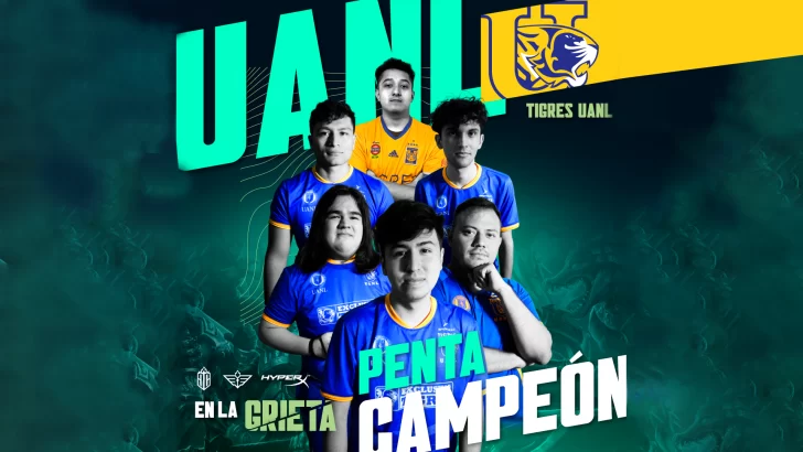 Tigres UANL se convierten en Pentacampeones del LoL Universitario en México
