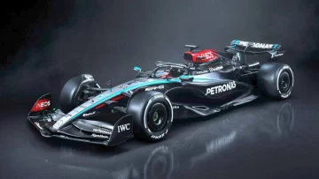 Mercedes W15: El alerón delantero que desafía los límites de la legalidad en la F1 2024