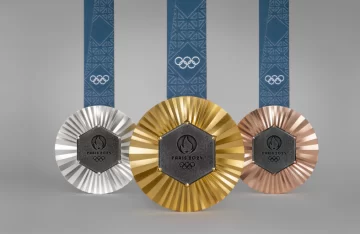 Diseño de las medallas Paris 2024: un encuentro entre dos íconos