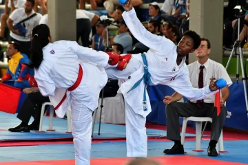 Dominicana Pamela Rodríguez y la categoría habría luchado por medallas en karate en París 2024