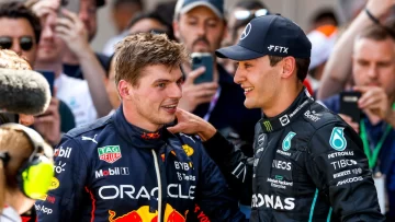 George Russell ansioso por el reto: aceptaría pilotar contra Verstappen en Mercedes