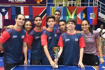 Dominicana se destaca con un tercer lugar en Campeonato Superior del Caribe de Tenis de Mesa