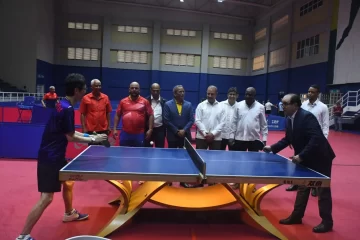 Avance del equipo nacional masculino en el Torneo Superior de Tenis de Mesa del Caribe