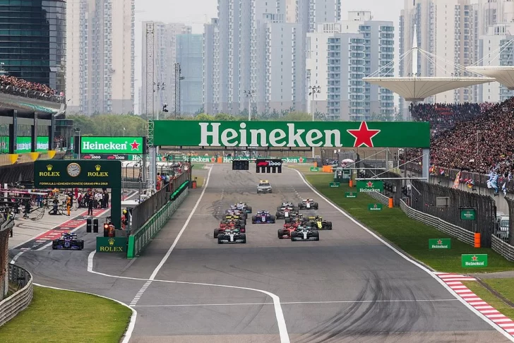 Debut del nuevo formato sprint en el GP de China de F1