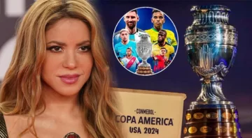 Shakira pone ritmo a la Copa América