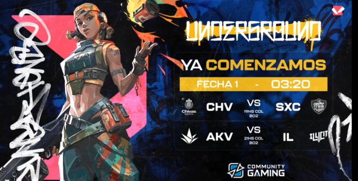 IL Black y Chivas Esports dominan arranque del Valorant Underground LAN #3