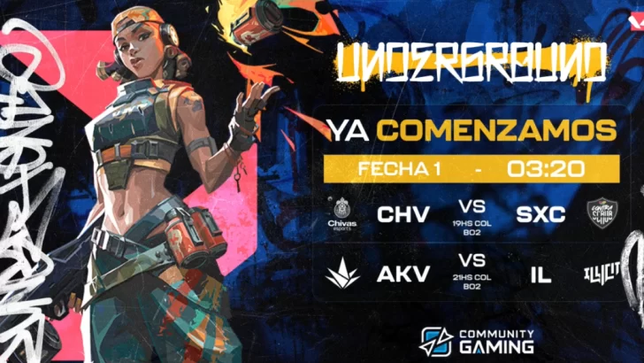 IL Black y Chivas Esports dominan arranque del Valorant Underground LAN #3