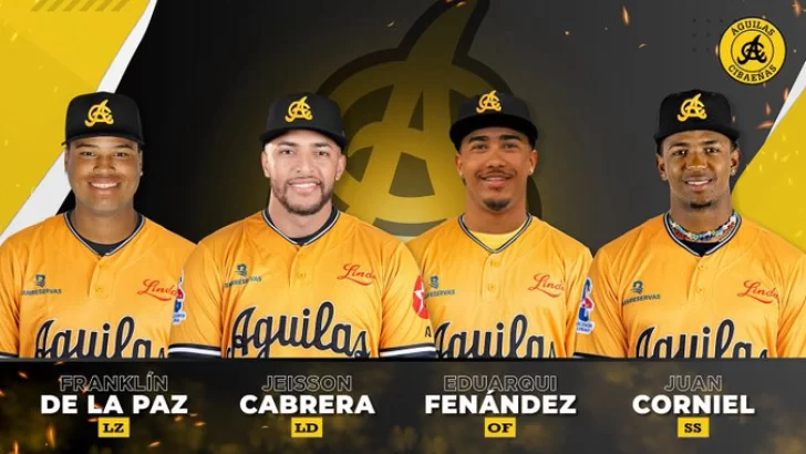 Aguilas cibaeñas se refuerzan con 4 agentes libres