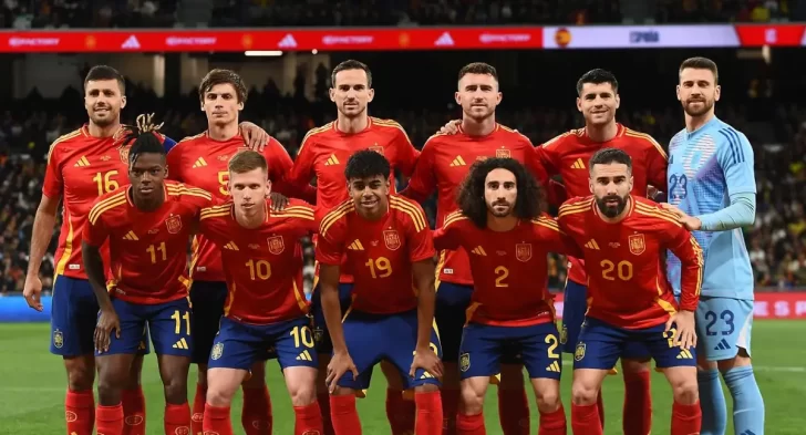 ¿Dónde juegan los jugadores de la selección de España?