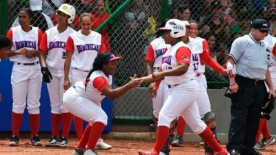  Softbol femenino de República Dominicana asciende en el ranking mundial 