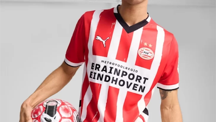 Las camisetas originales de Puma que utilizará PSV para la temporada 24/25