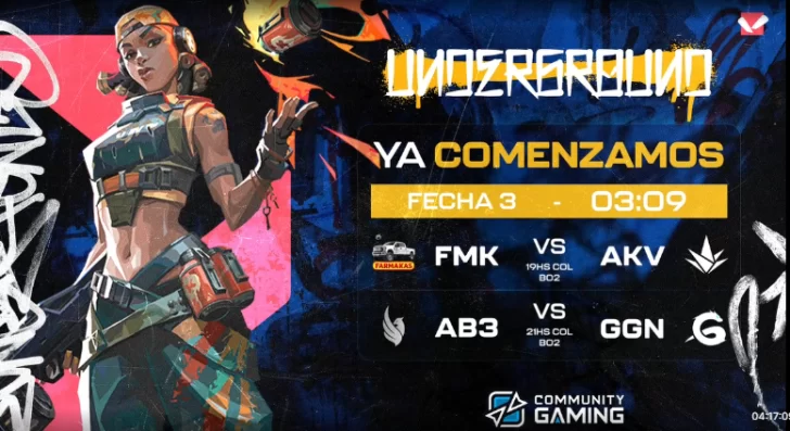 Akave y Farmakas empatan en la lucha del grupo B del Underground LAN 3