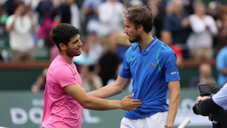 Gran cruce en Wimbledon: Alcaraz vs Medvedev