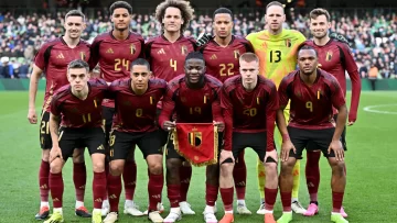 ¿En qué equipos juegan los jugadores de Bélgica?