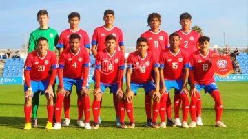 Costa Rica Sub-20: ¿En qué clubes juegan los jugadores y que edad tienen?