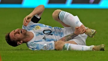 ¿Cómo fue la lesión de Messi?