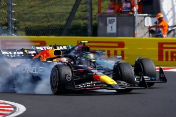 Se desata controversia: Comisarios investigan choque entre Hamilton y Verstappen en Hungría