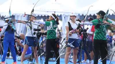  Triunfo histórico para el equipo femenino de tiro con arco de México en los Juegos Olímpicos 