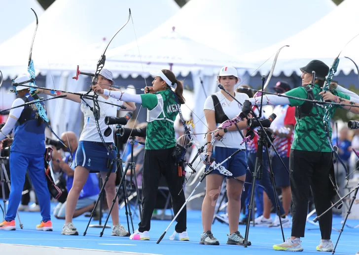 Triunfo histórico para el equipo femenino de tiro con arco de México en los Juegos Olímpicos