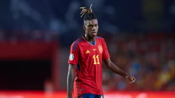 Estadísticas de Nico Williams con la selección española