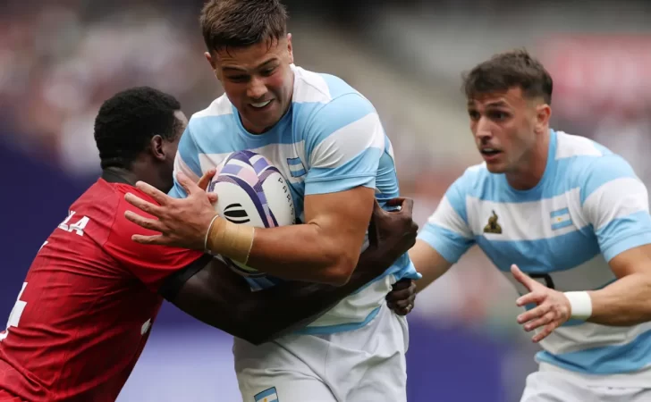 Argentina sufre una amarilla fatal en Rugby 7 que manchó su jornada olímpica