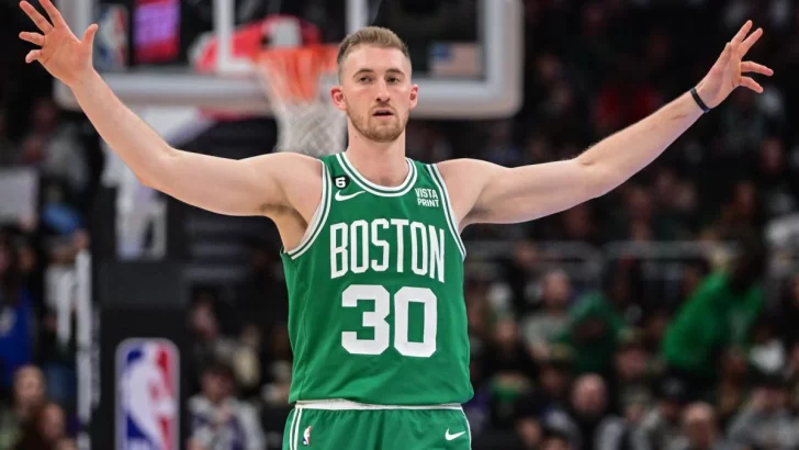 Los Celtics aseguran a Sam Hauser por 4 años más